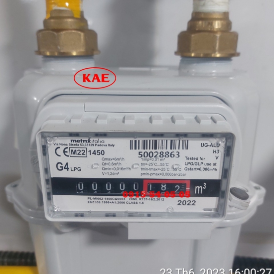 Đồng hồ đo lưu lượng khí LPG